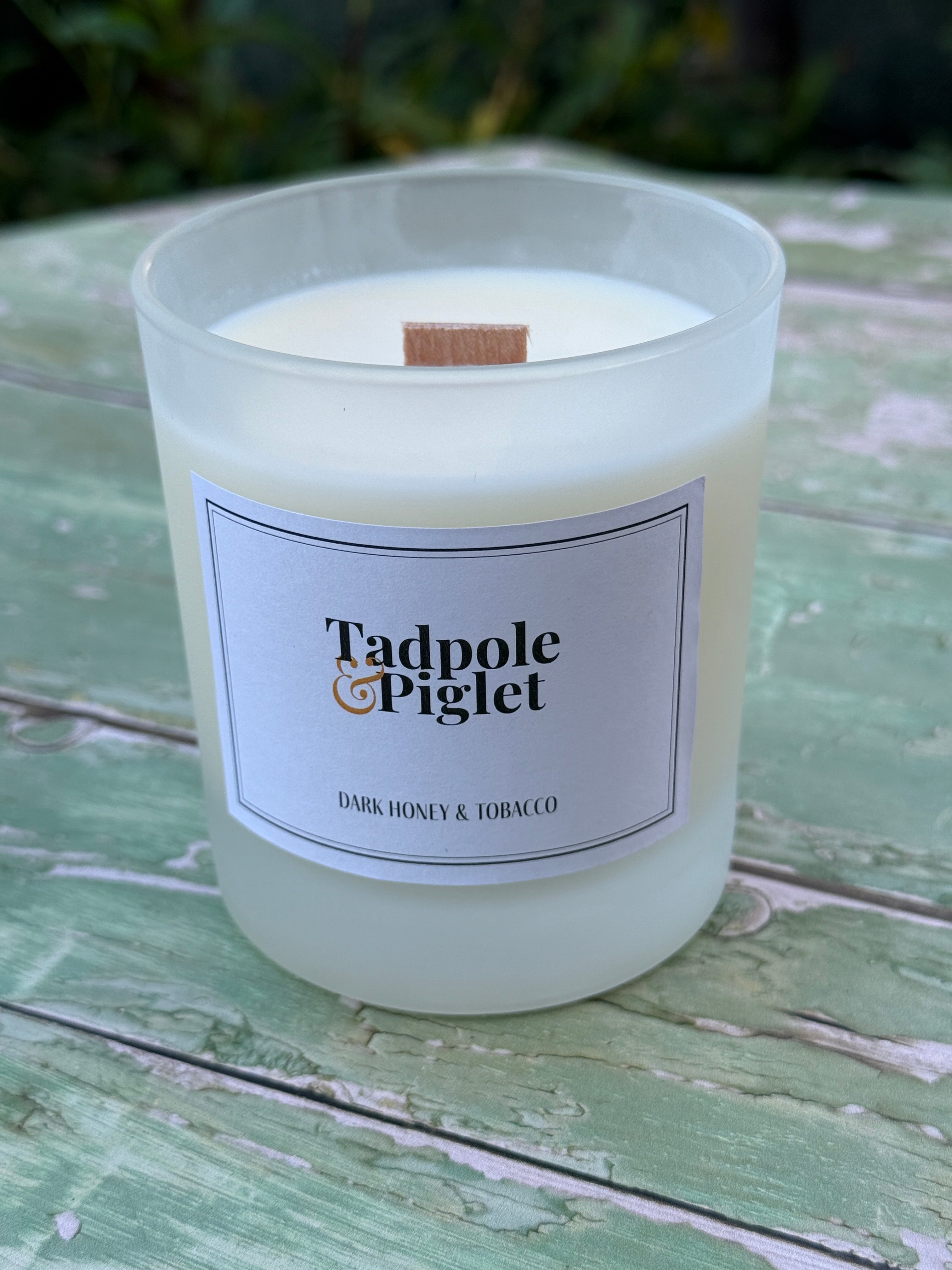 Dark Honey & Tobacco Scented Candle