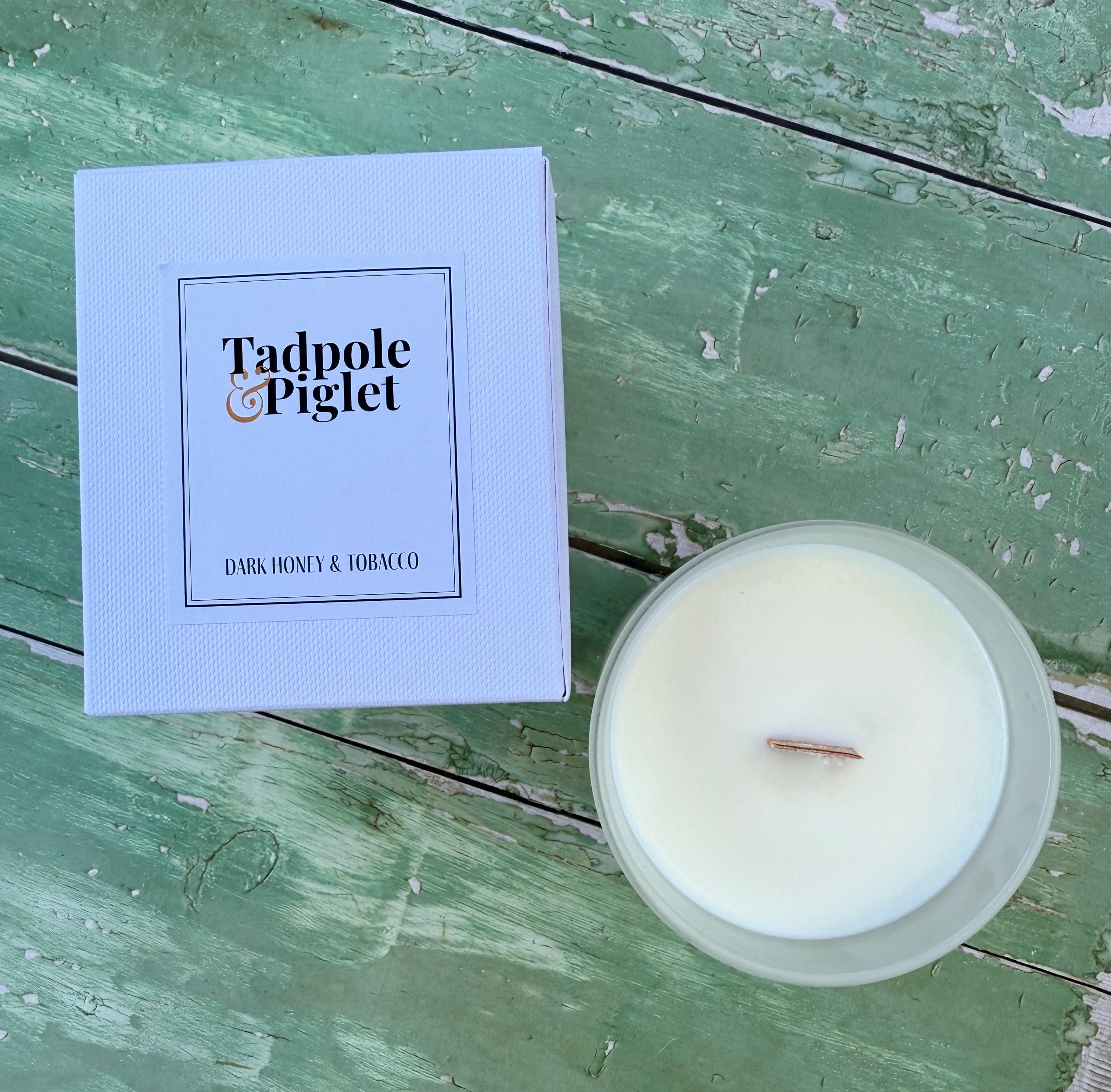 Dark Honey & Tobacco Scented Candle