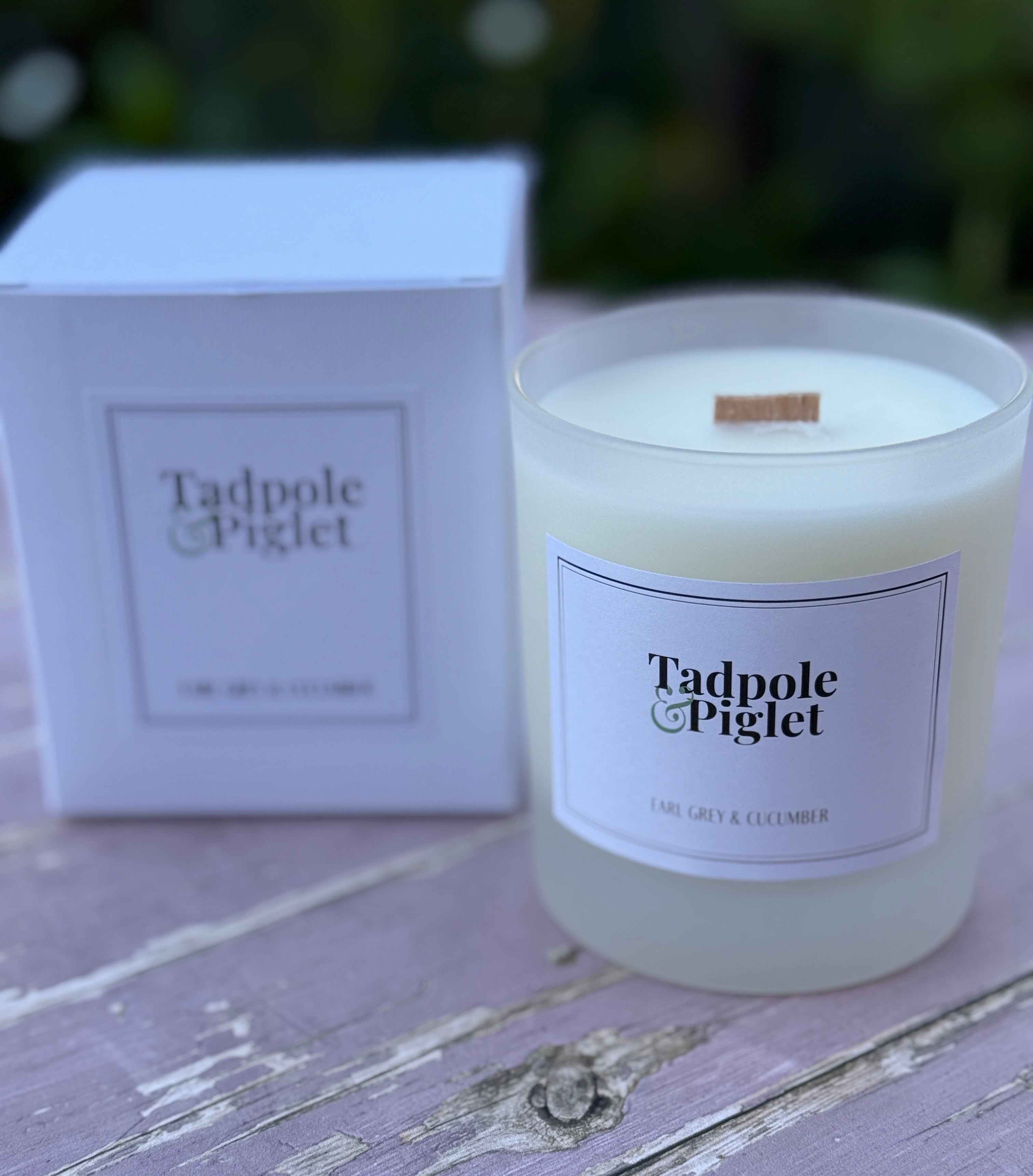 Earl Grey & Cucumber Scented Candle