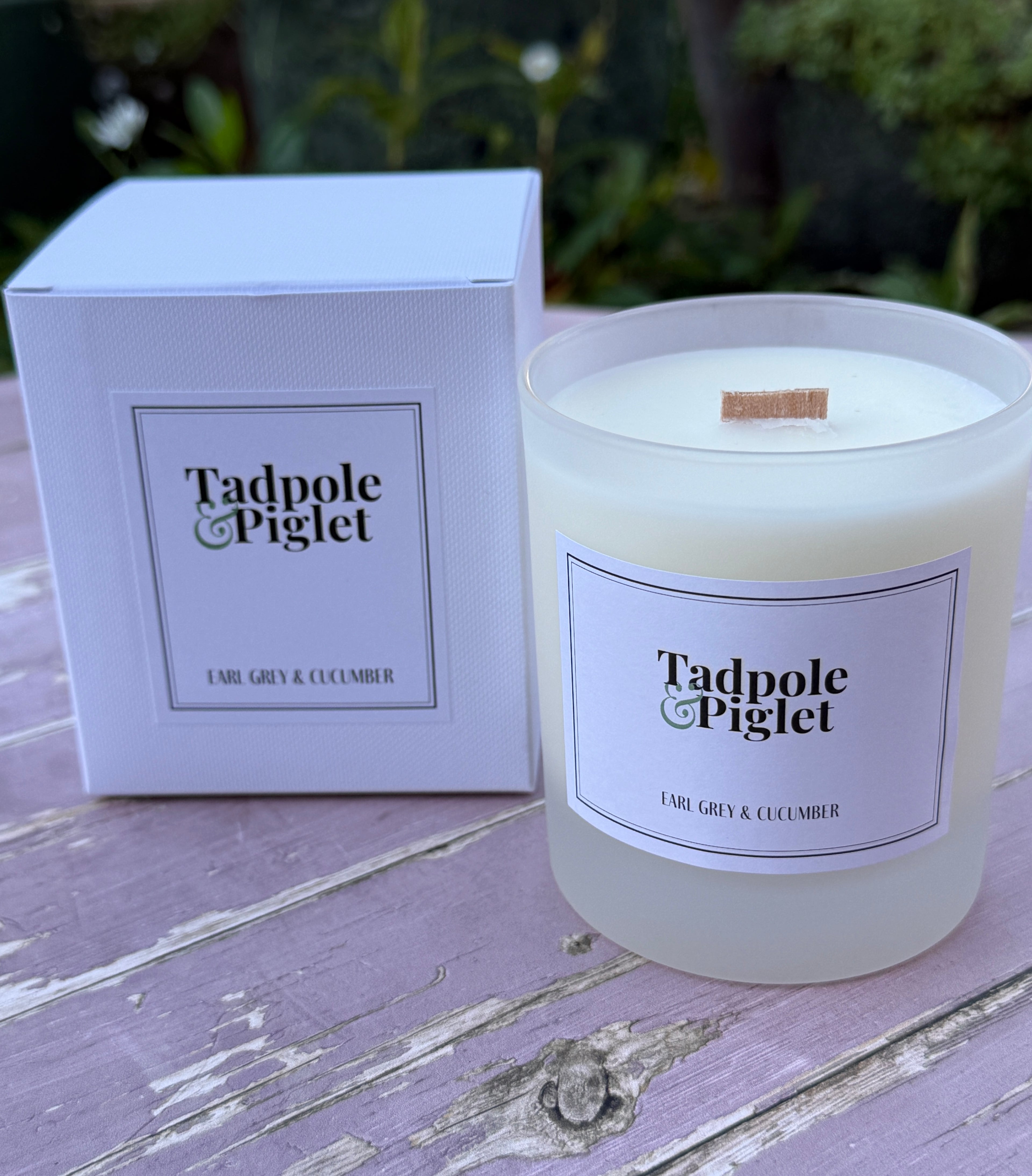 Earl Grey & Cucumber Scented Candle