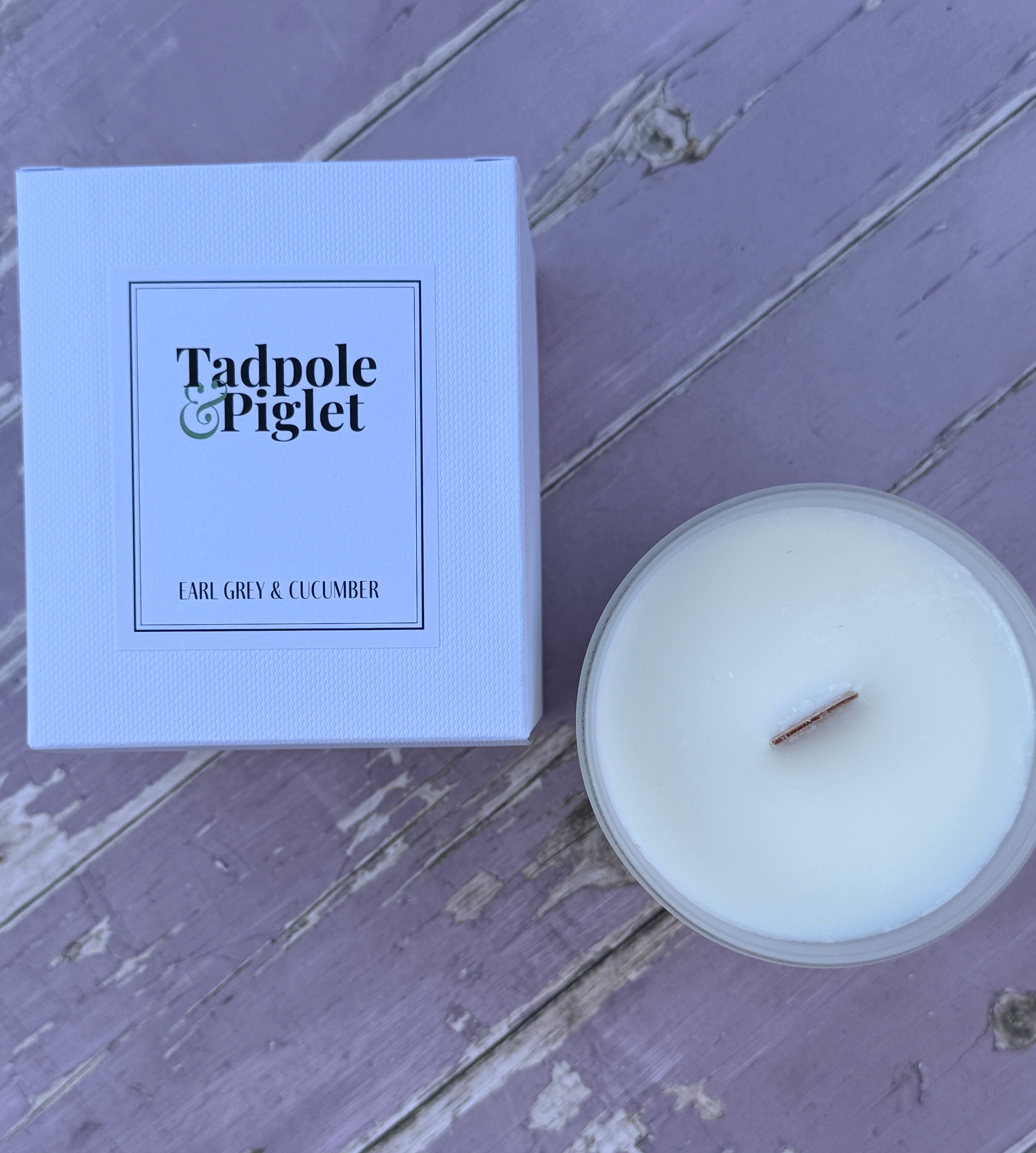 Earl Grey & Cucumber Scented Candle