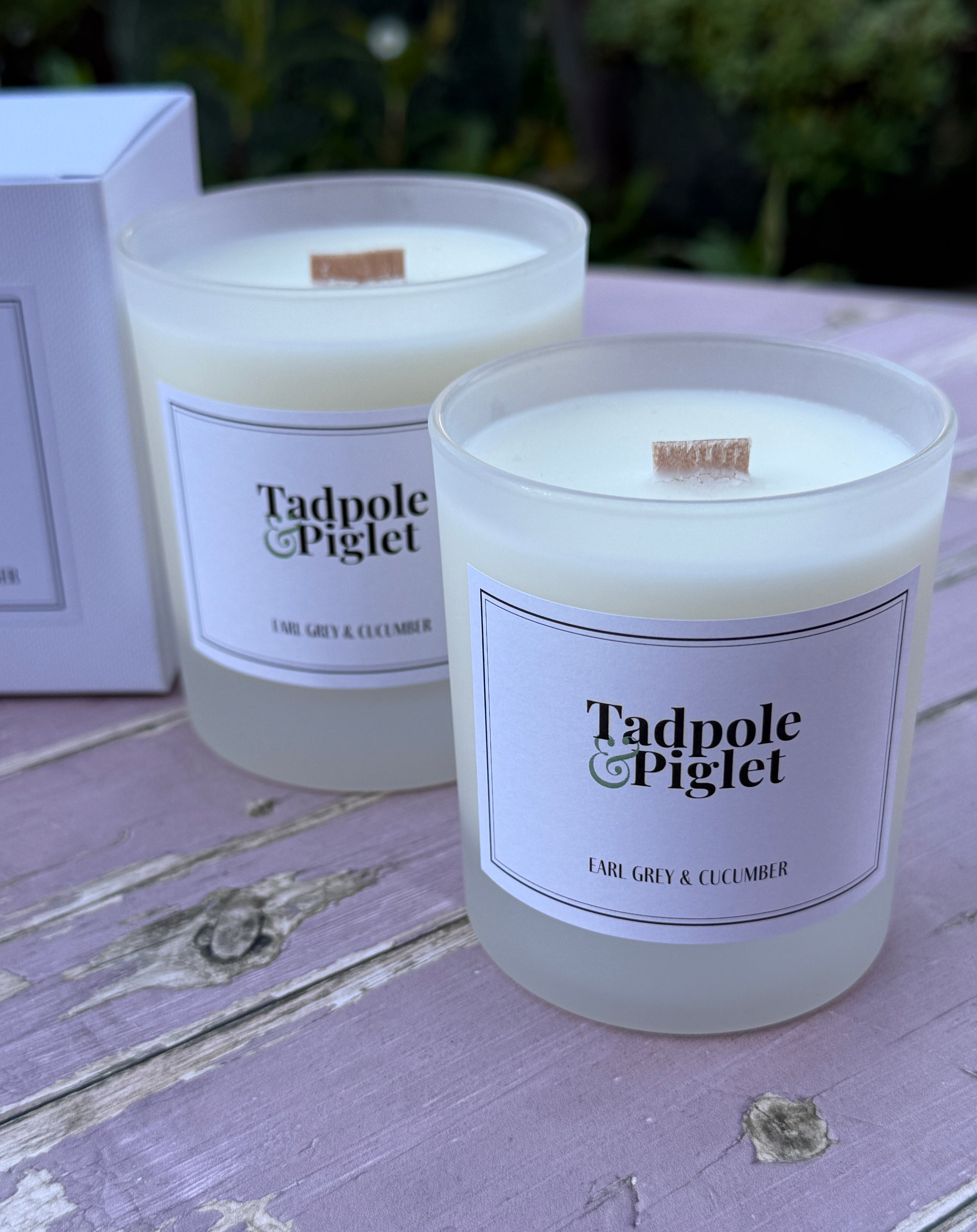 Earl Grey & Cucumber Scented Candle