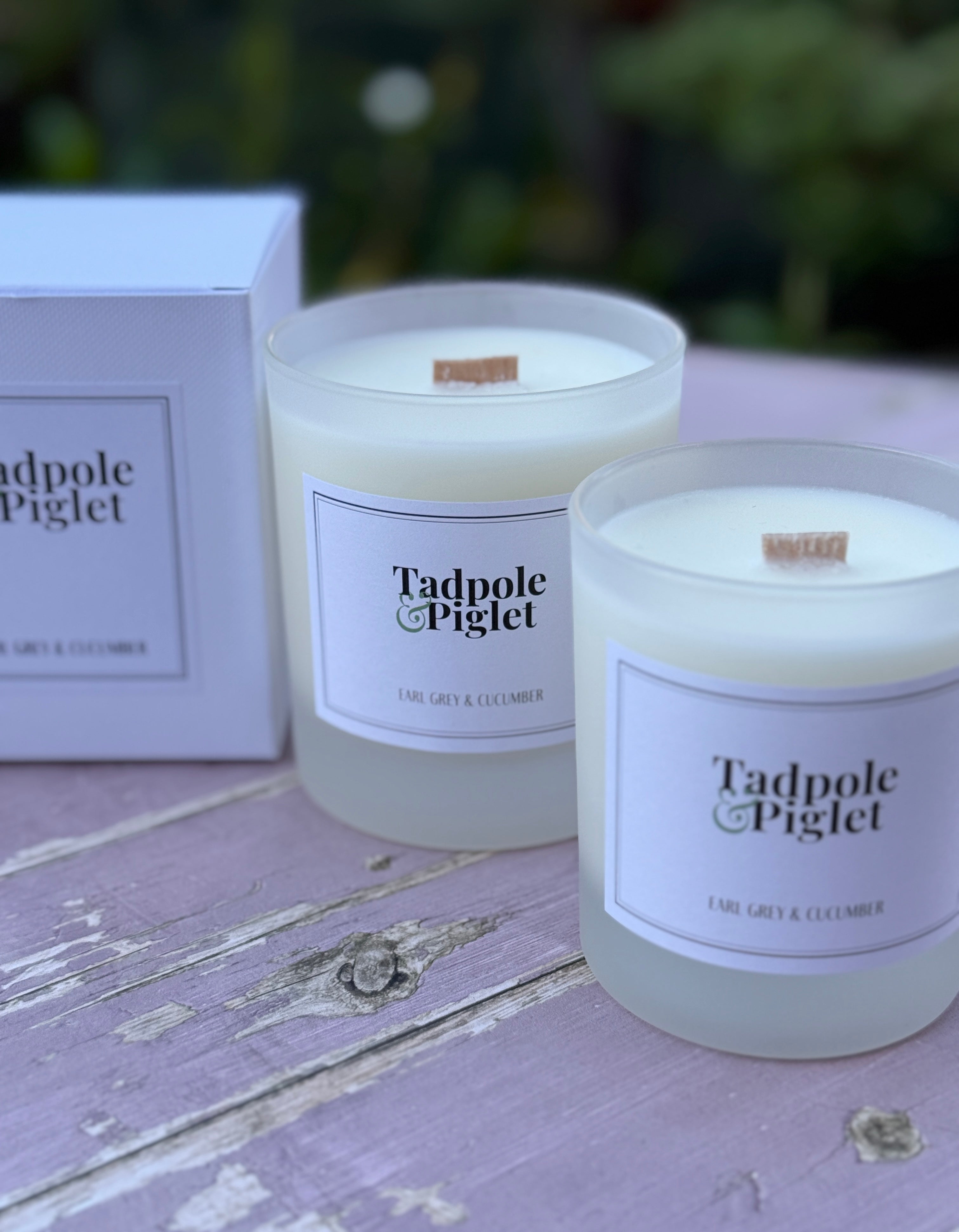 Earl Grey & Cucumber Scented Candle