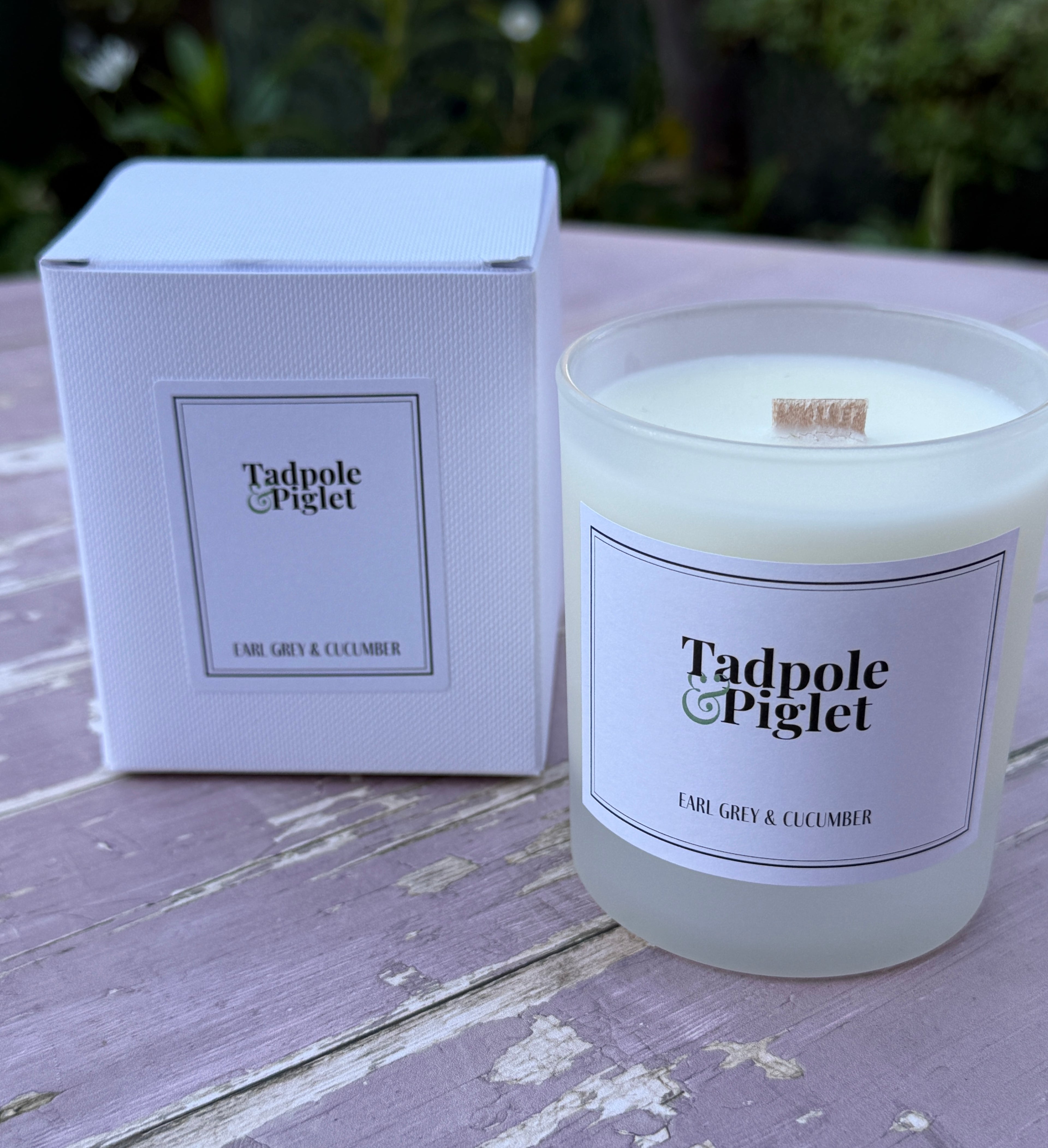 Earl Grey & Cucumber Scented Candle