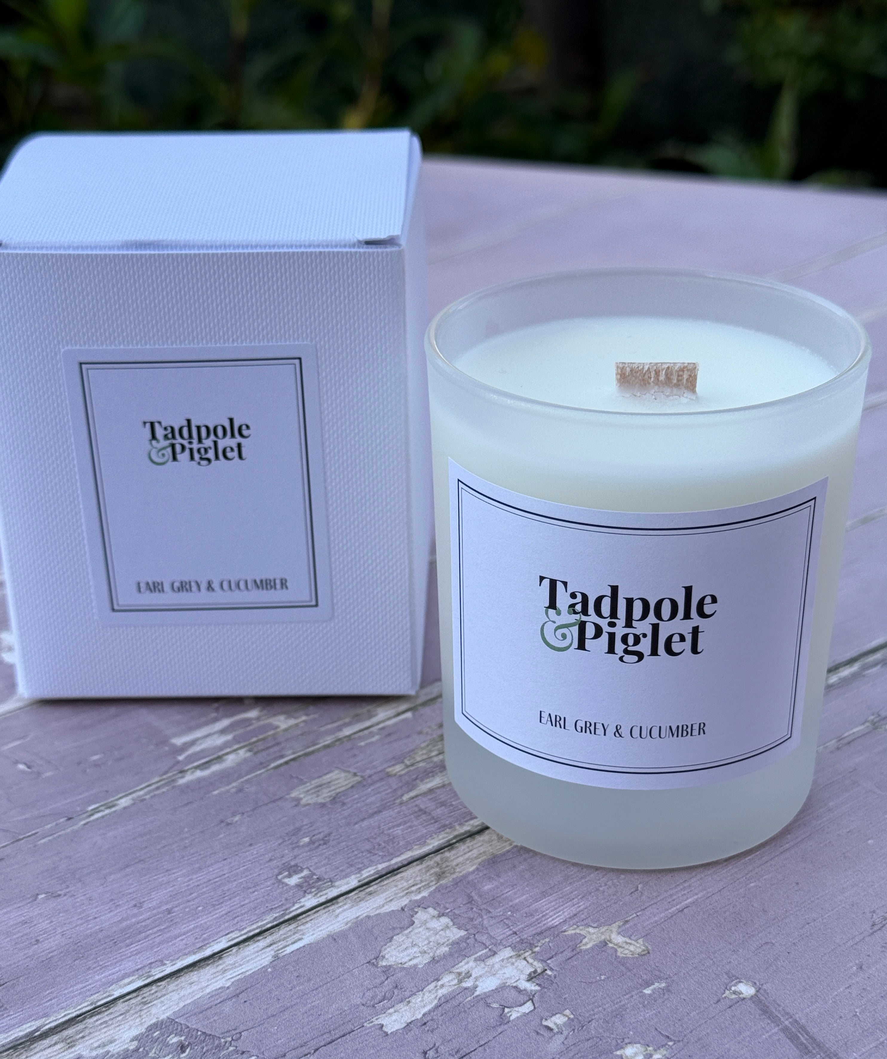 Earl Grey & Cucumber Scented Candle