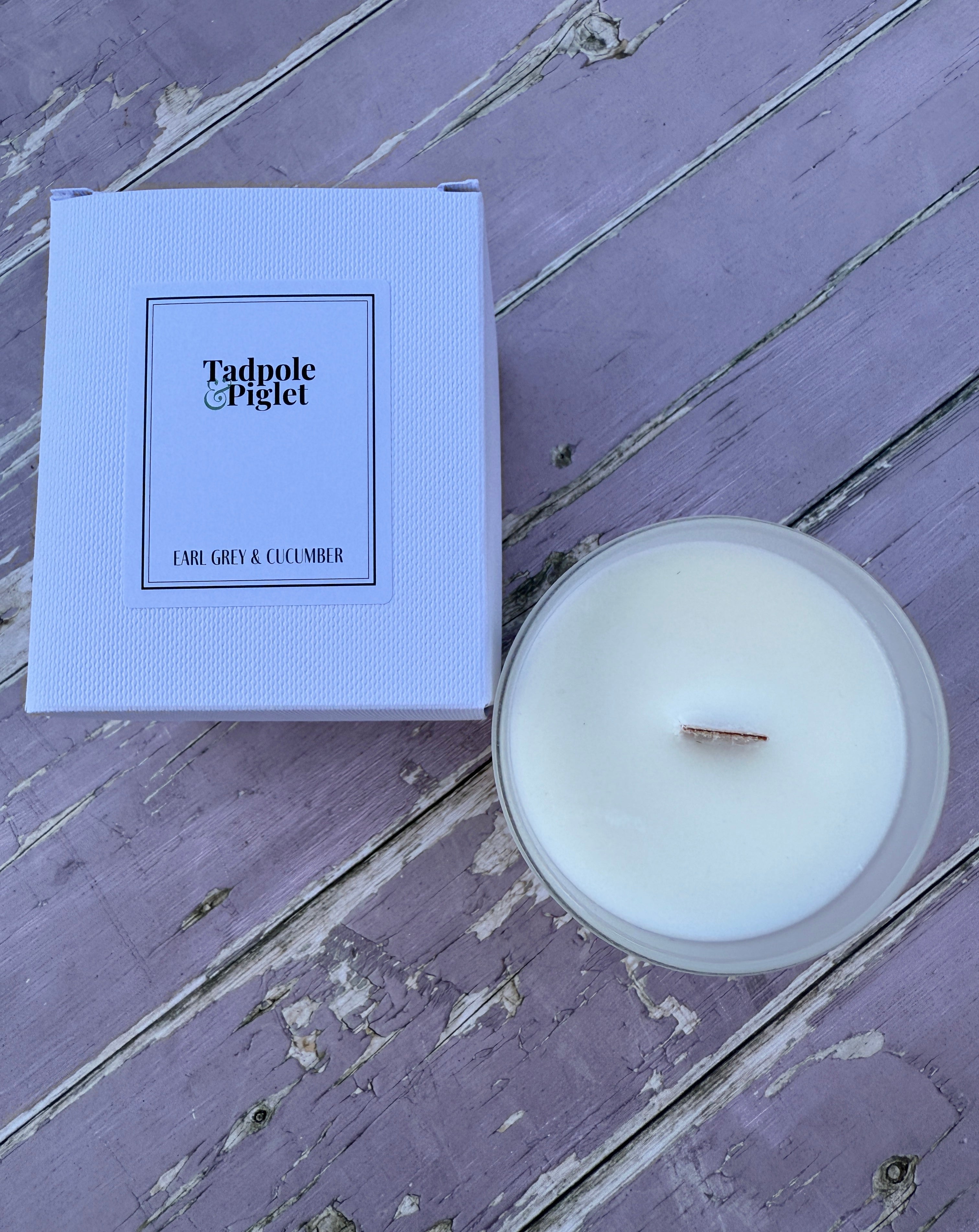 Earl Grey & Cucumber Scented Candle