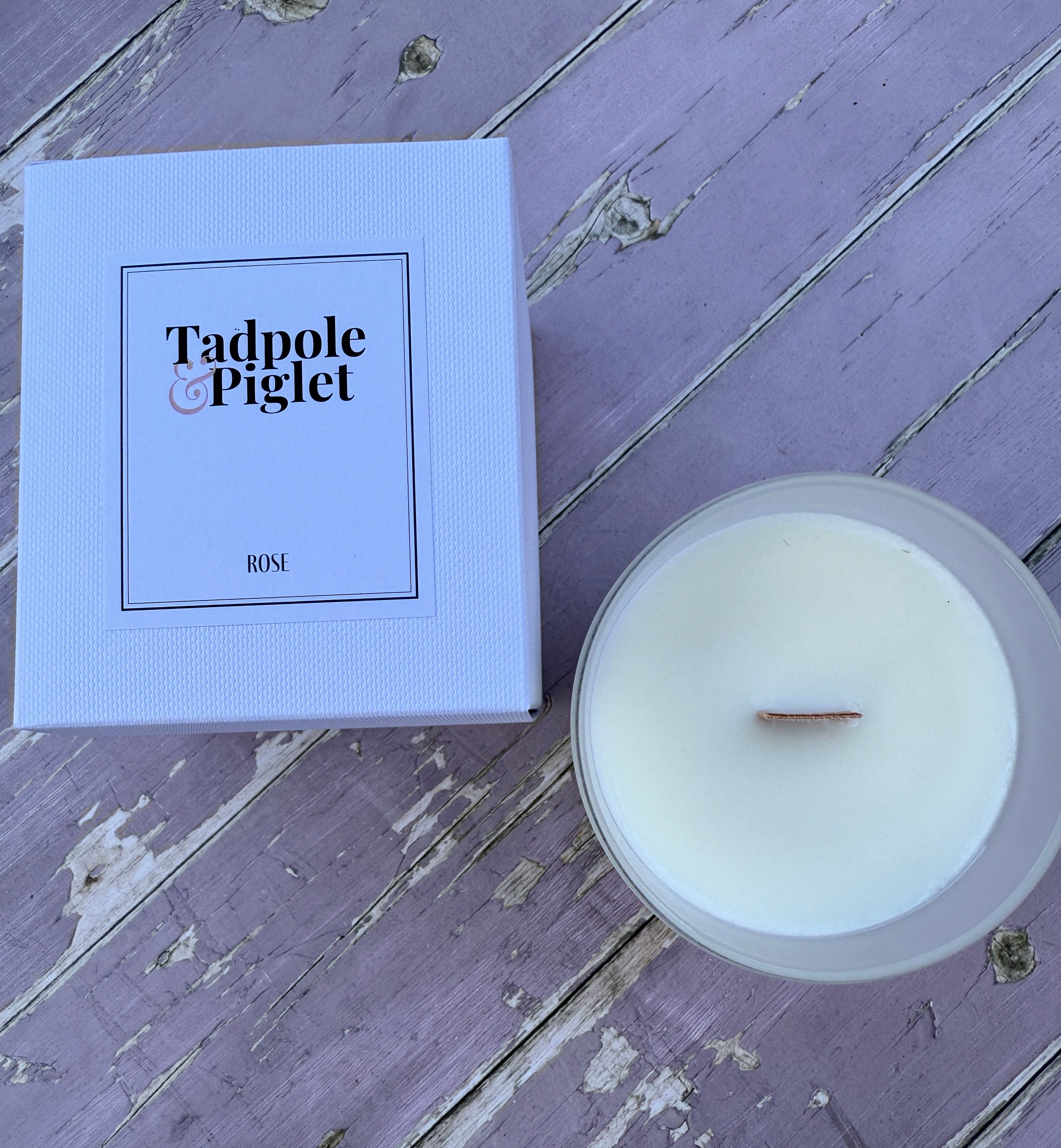 Rose Scented Candle