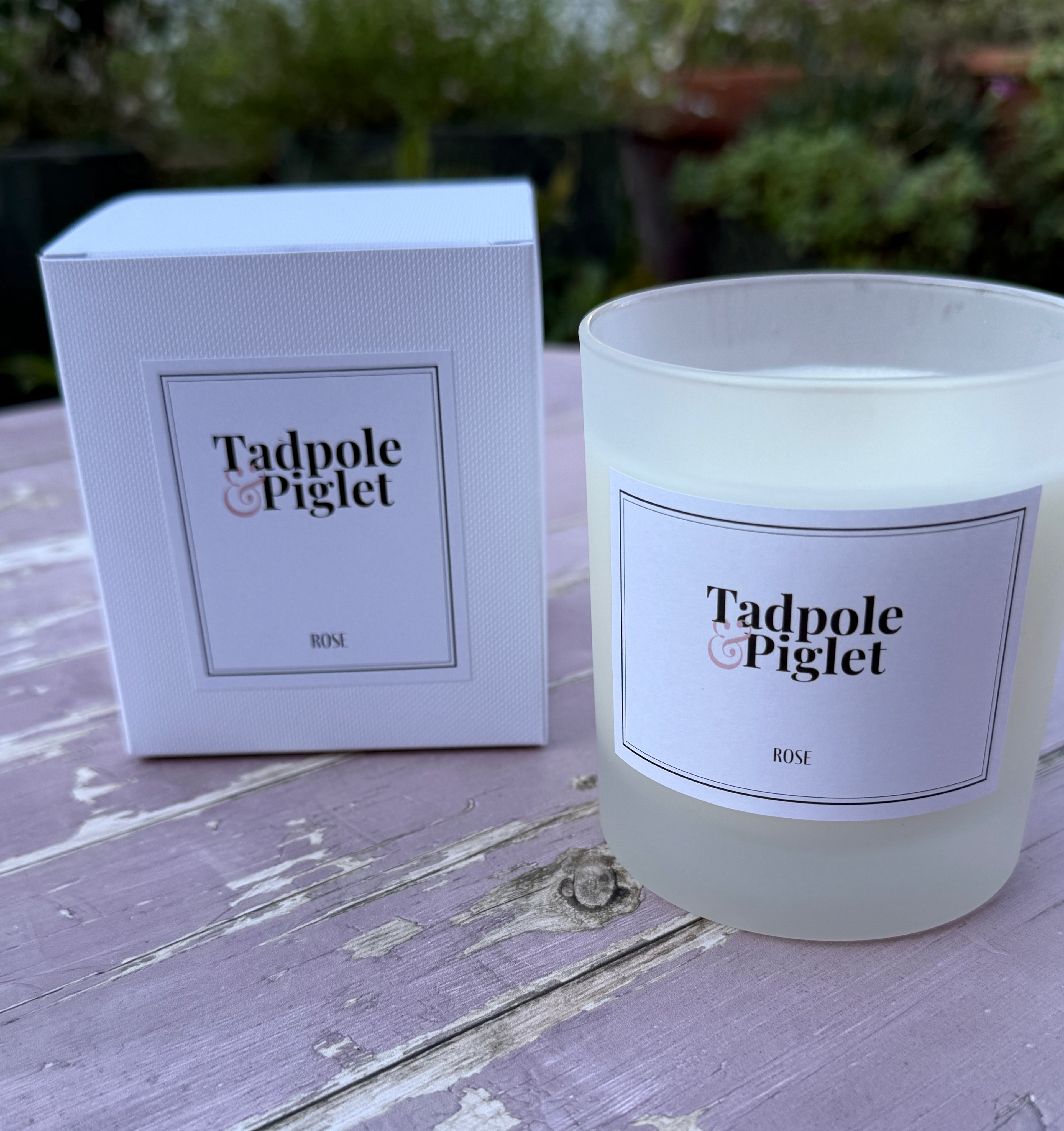 Rose Scented Candle