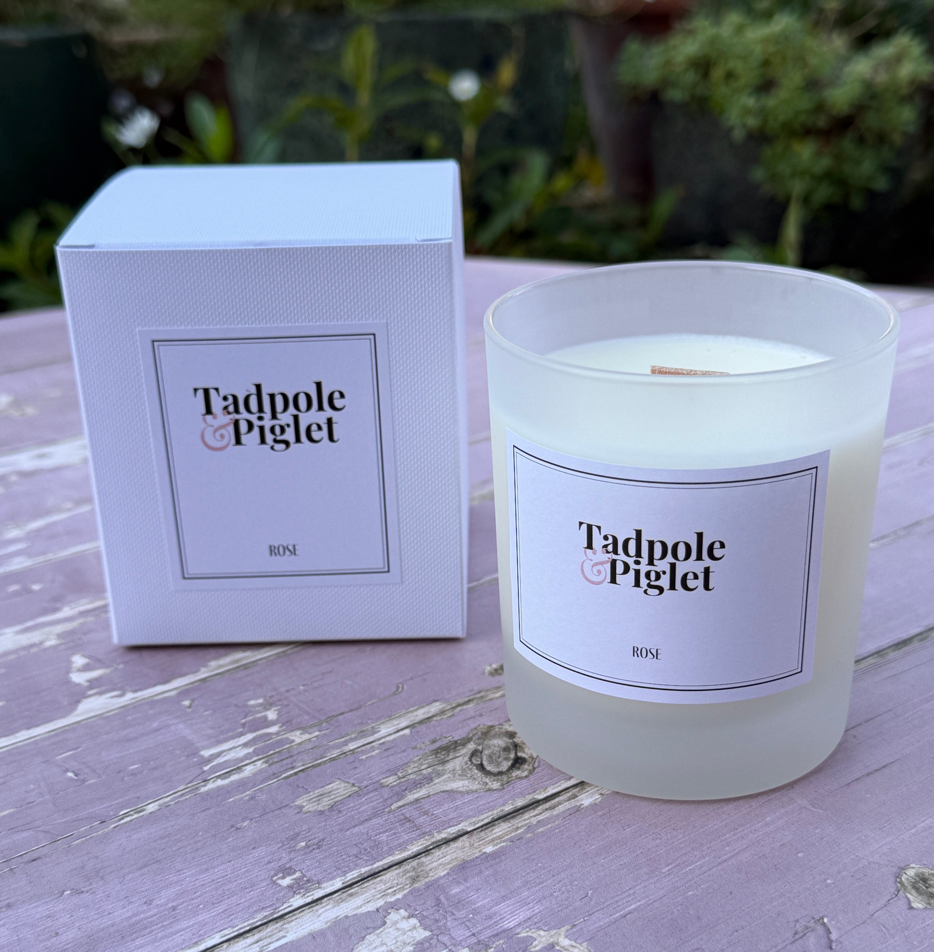 Rose Scented Candle