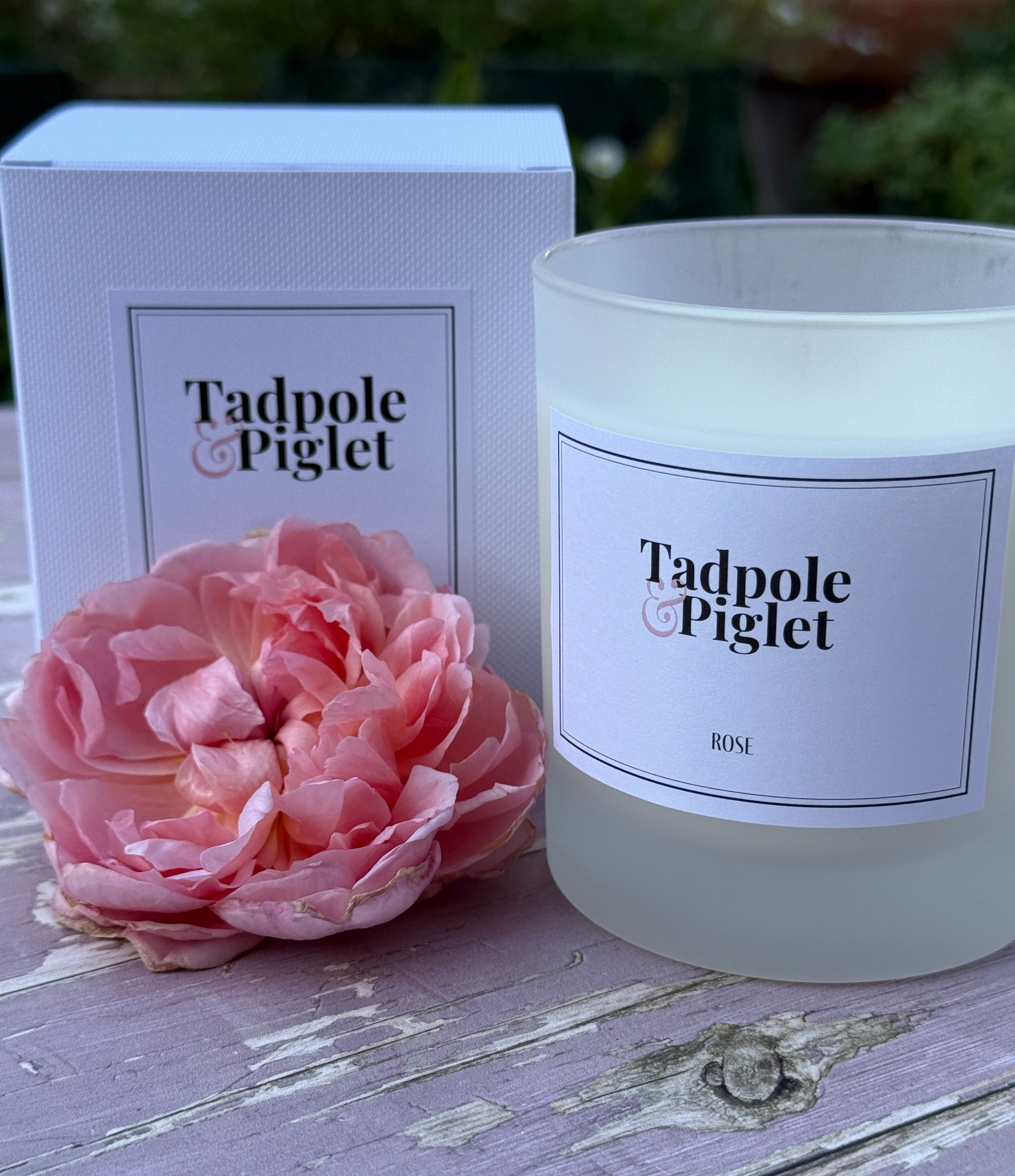 Rose Scented Candle