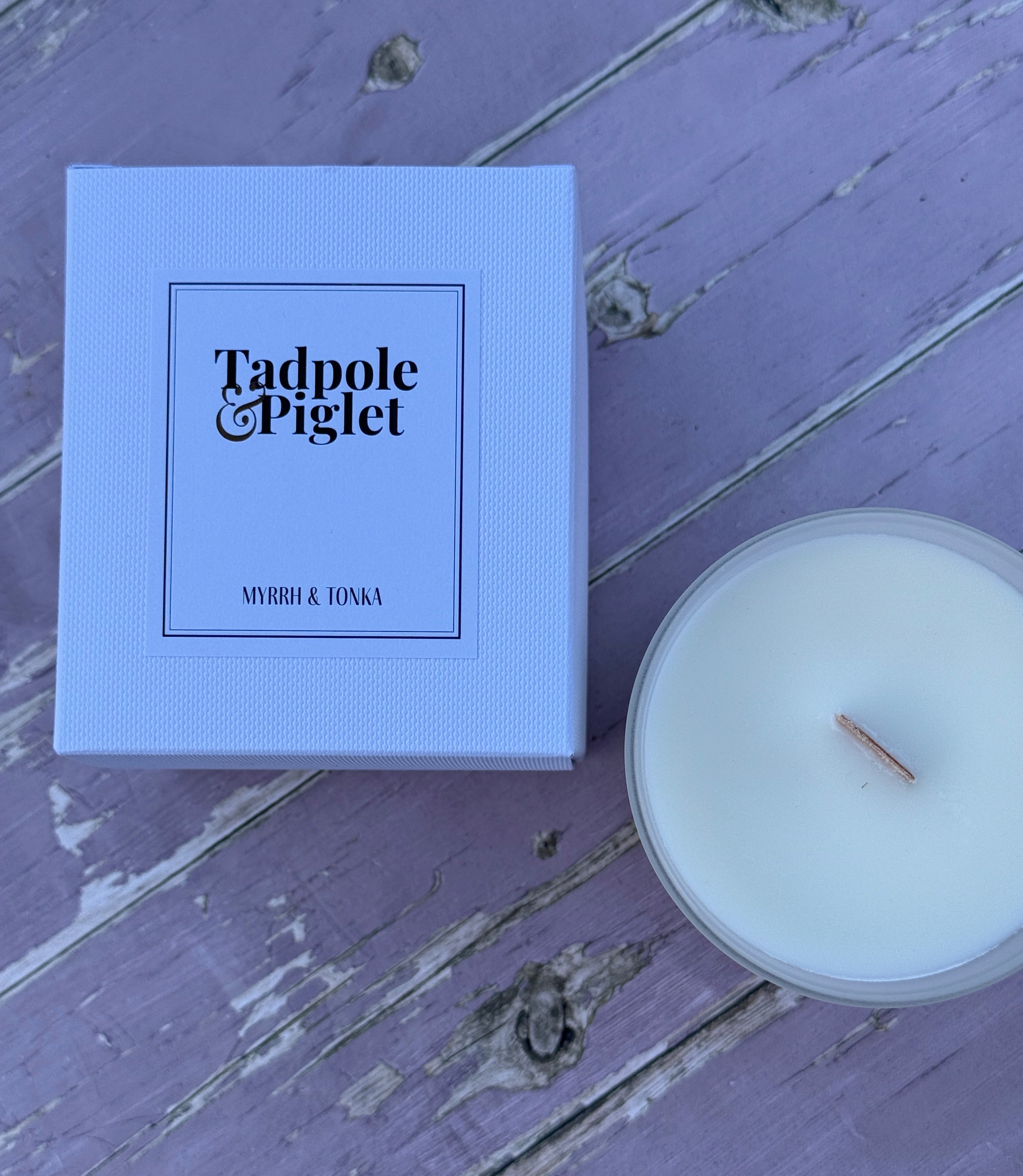 Myrrh & Tonka Scented Candle