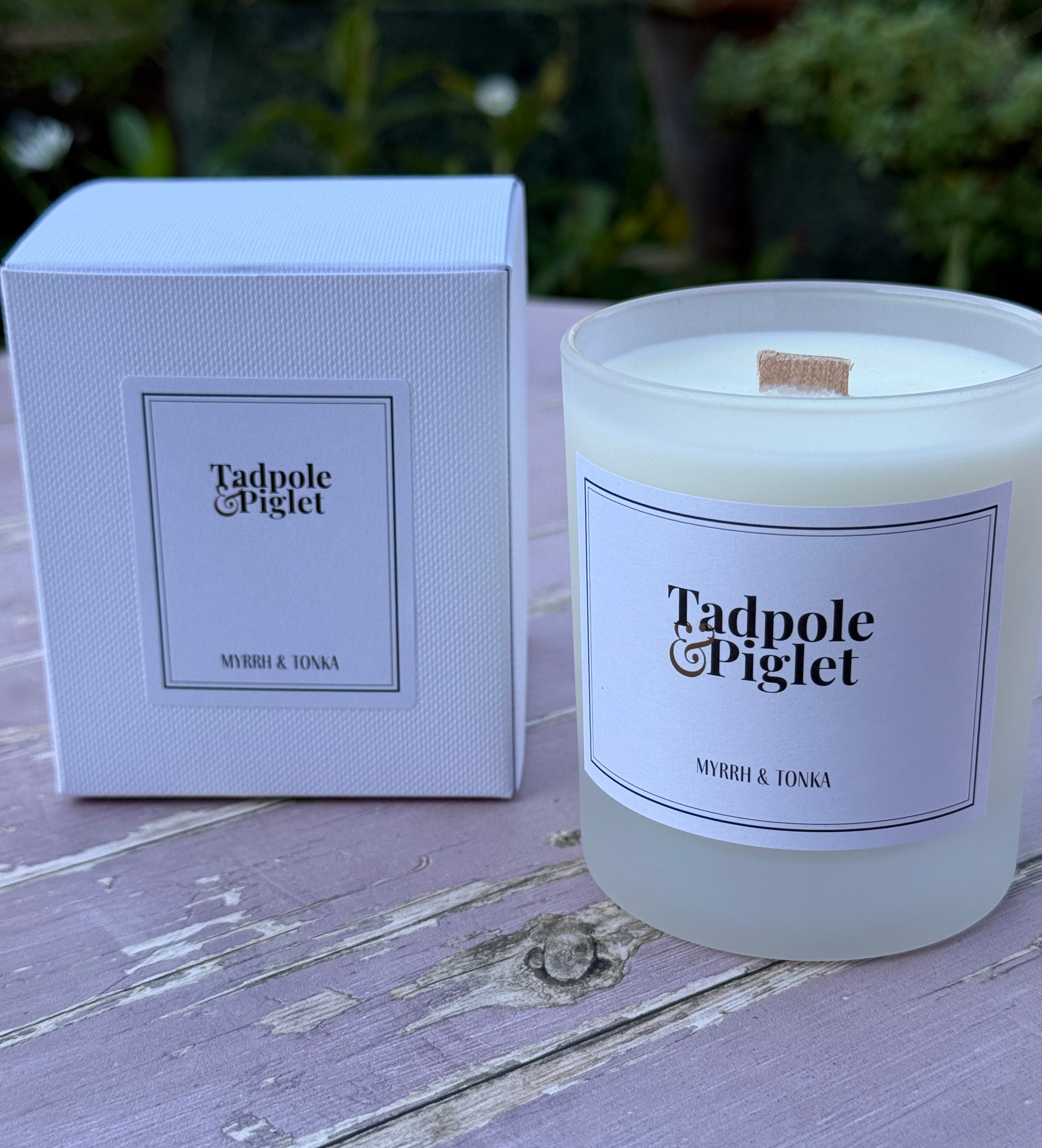 Myrrh & Tonka Scented Candle