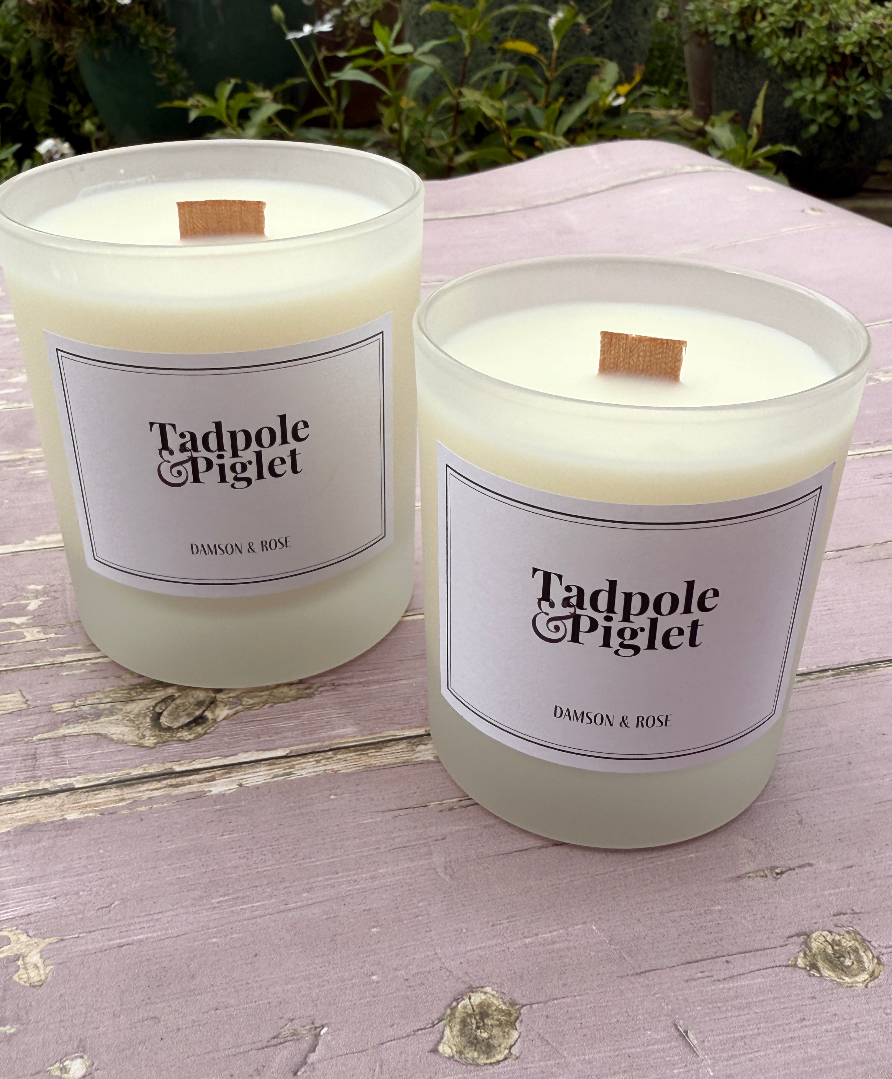 Damson & Rose Scented Candle