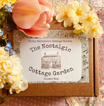 The Nostalgic Cottage Garden Flower Box - 24 Packets
