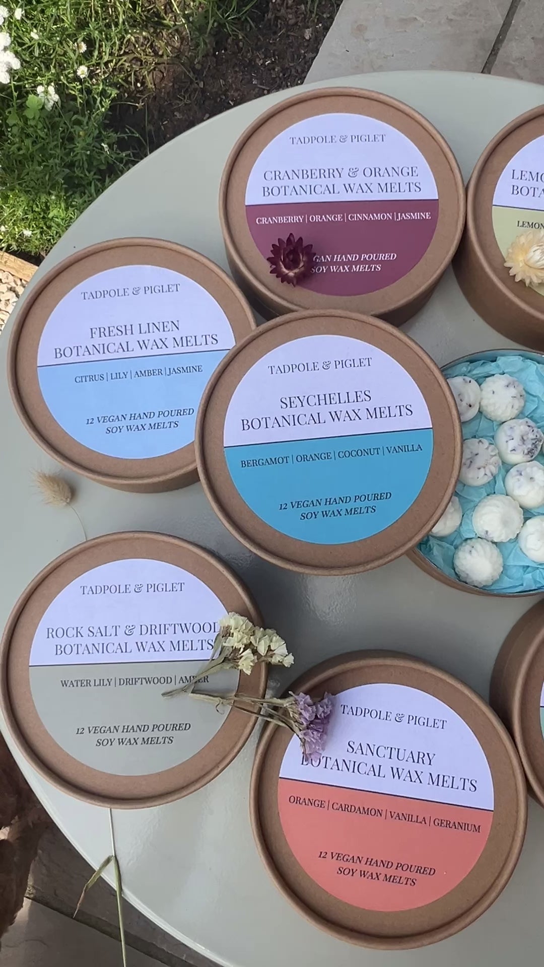 Damson & Rose Botanical Wax Melts