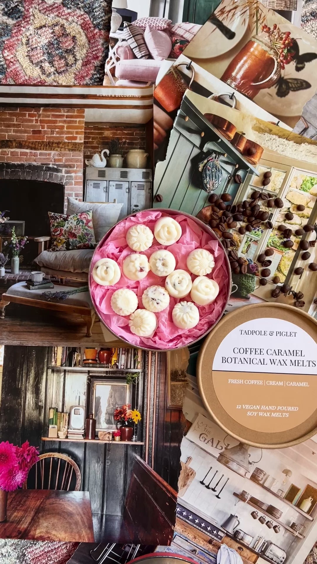 Coffee Caramel Botanical Wax Melts