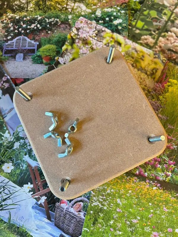 Wooden Flower Press - Mini - Bishy Barnabees Cottage Garden Ltd