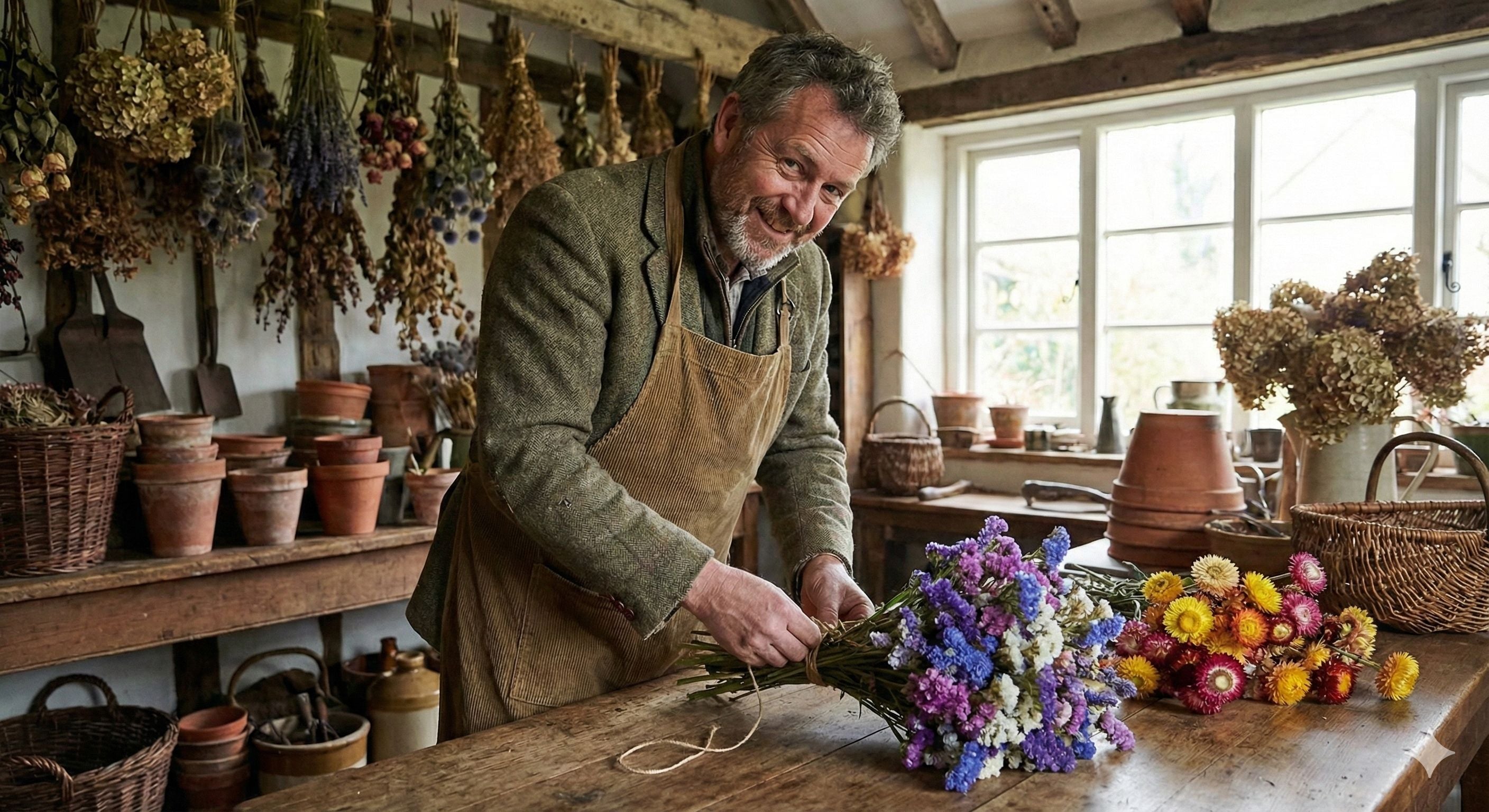 British Grown Dried Flowers: Supporting Local Cottage Gardens