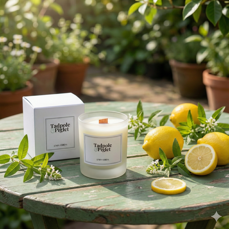 Luxury botanical candles and wax melts — Bishy Barnabees cottage garden collection