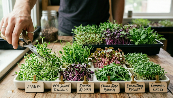 Microgreen seeds — selected by Bishy Barnabees, Salle Moor Hall Farm Norfolk