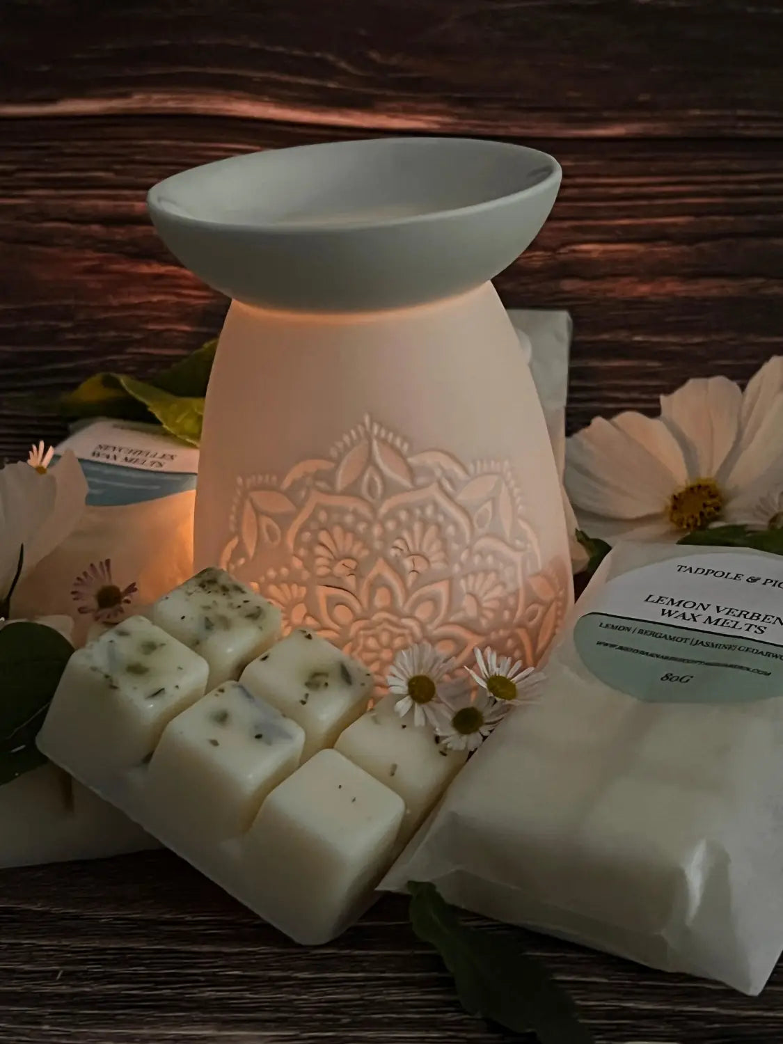 Handcrafted ceramic wax burners - Scented wax warmer collections