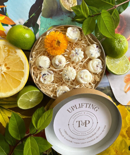 Uplifting Pure Essential Oil Botanical Wax Melts