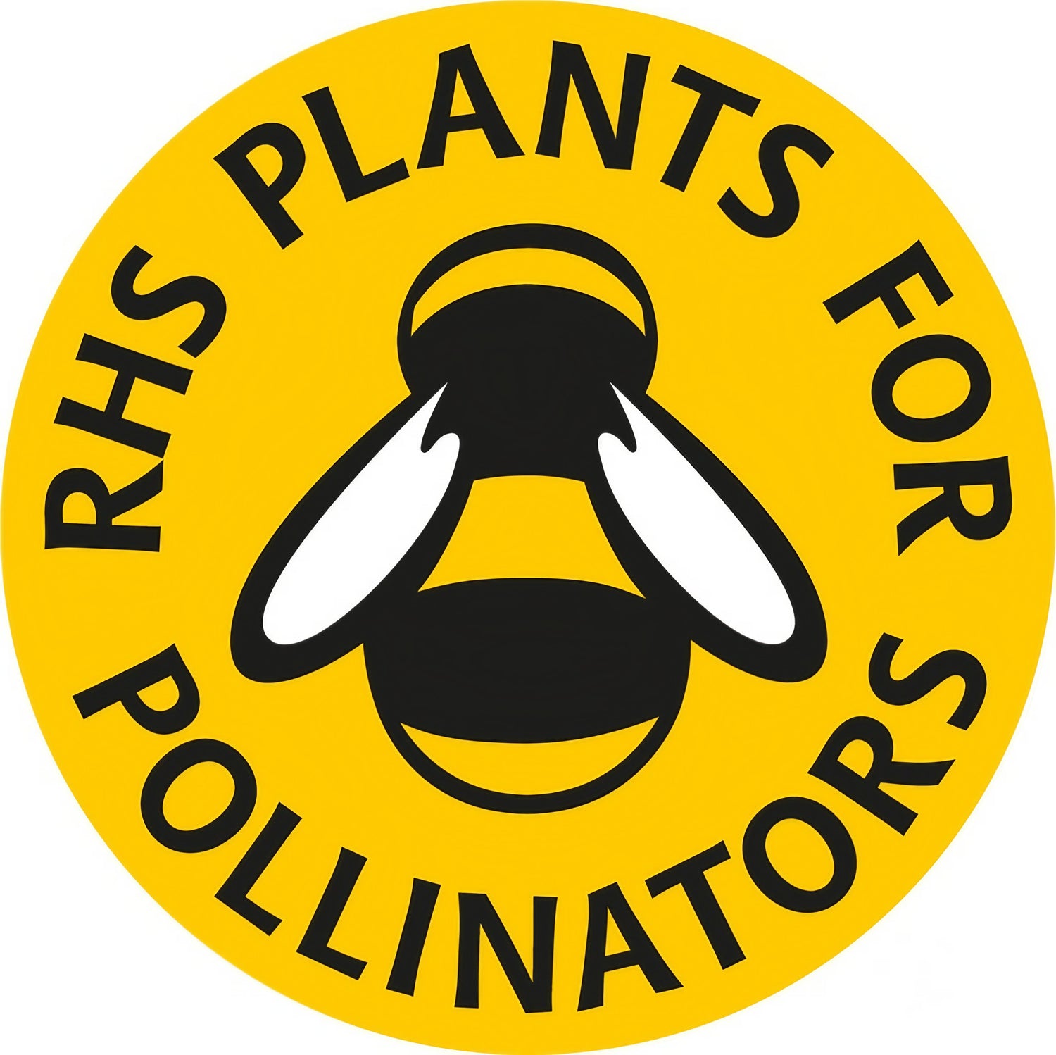 Poppy Flanders Red product logo featuring the RHS Plants for Pollinators certification