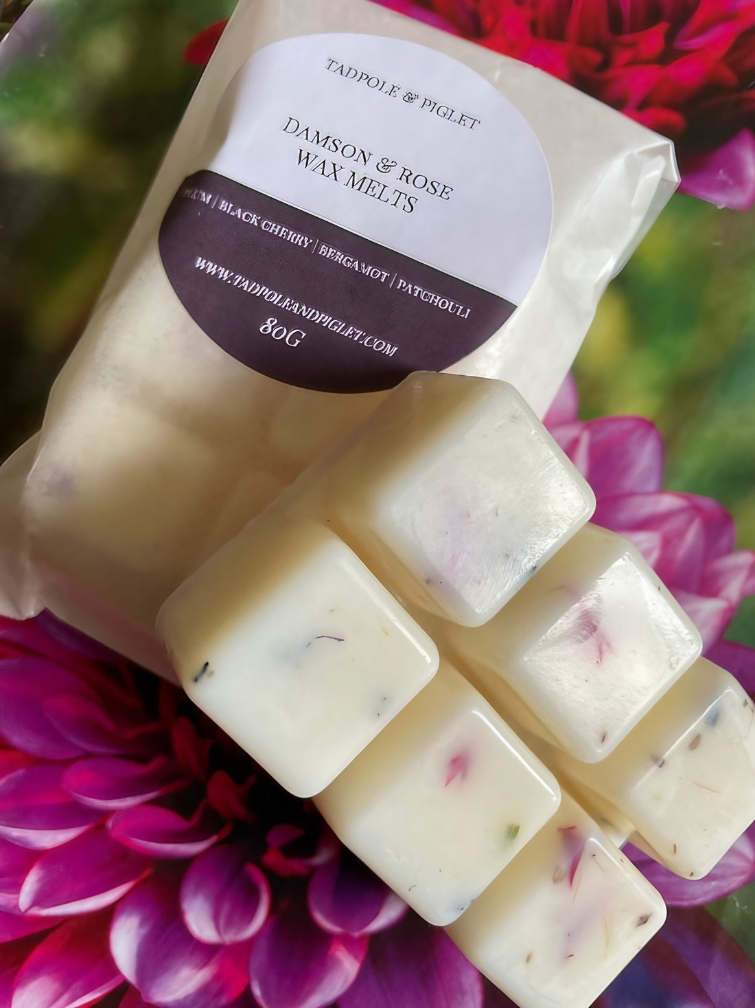 Damson &amp; Rose Wax Melt Bar