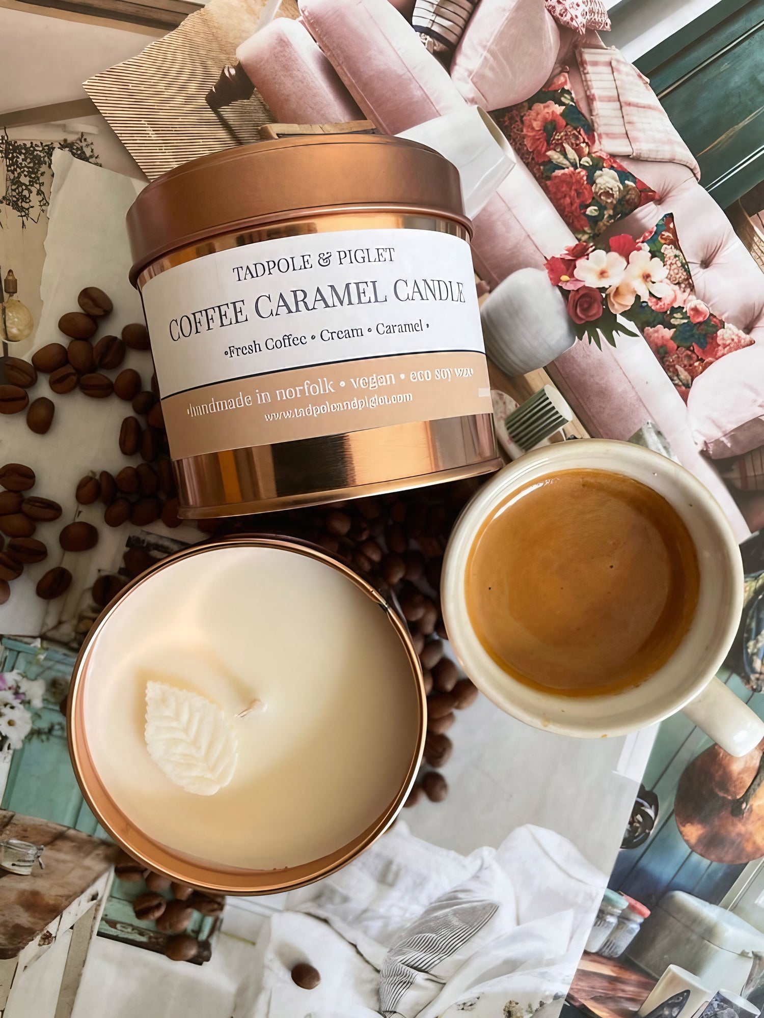 Coffee Caramel Luxury Candle
