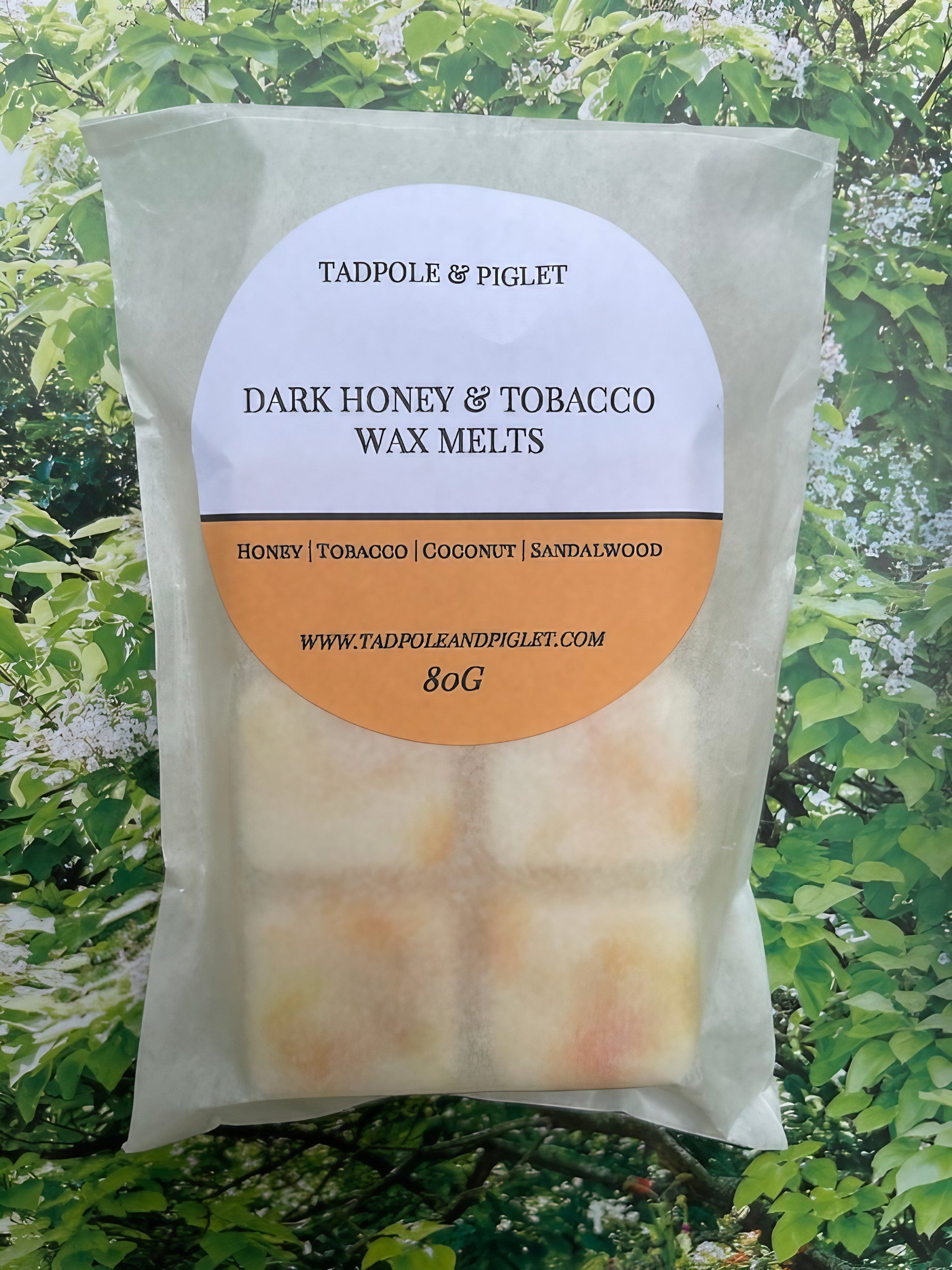 Dark Honey &amp; Tobacco Wax Melt Bar