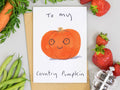 To My Country Pumpkin Card