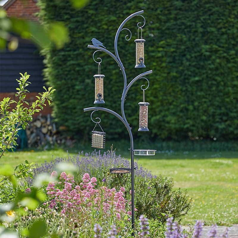 ChapelWood Wild Wings Bird Feeding Station - 240cm Contemporary Pole