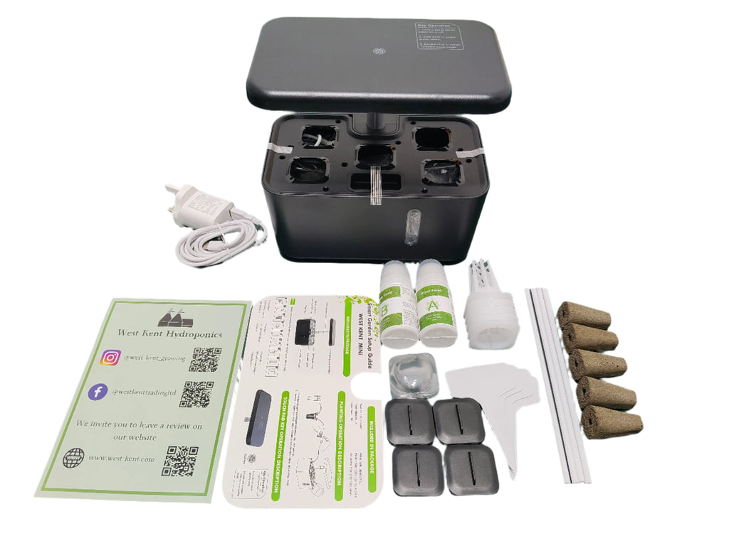 5 Pod Smart Garden Mini - Compact Indoor Hydroponic Growing System