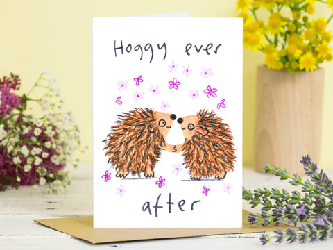 Hoggy Ever After Card