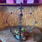 Handmade Steel Garden Crown with Marbles (Bespoke)