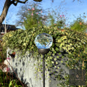 Bespoke Glass-Topped Garden Stake | 4 Sizes, 4 Finishes