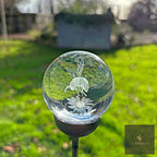 3D Orb Decorative Garden Stake