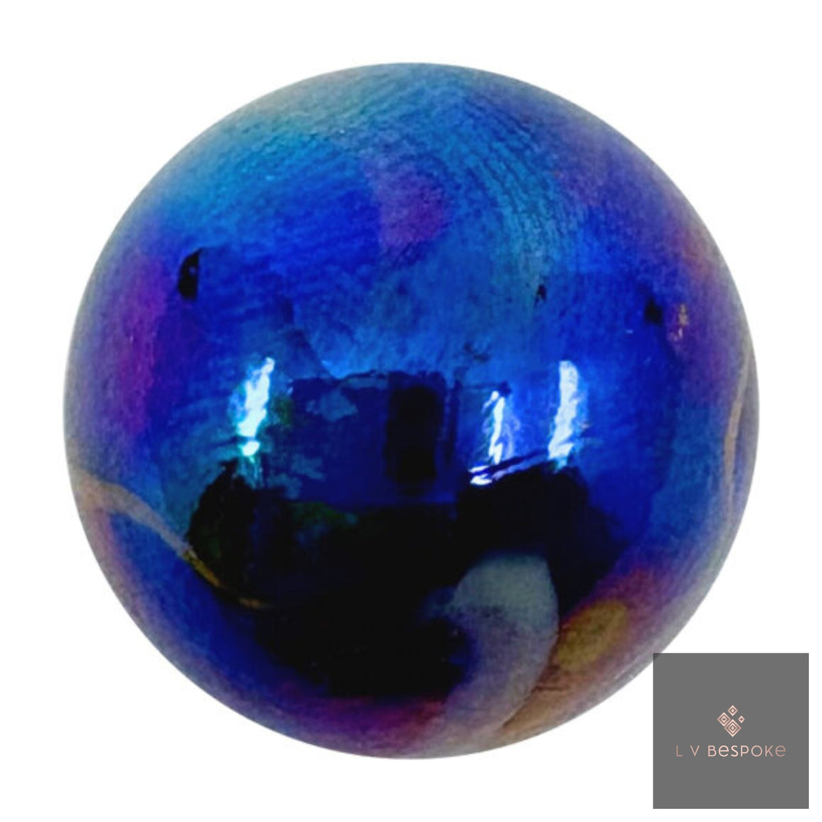 Bespoke Cluster of 5 Colourful Marbles | Splayable Garden Stake