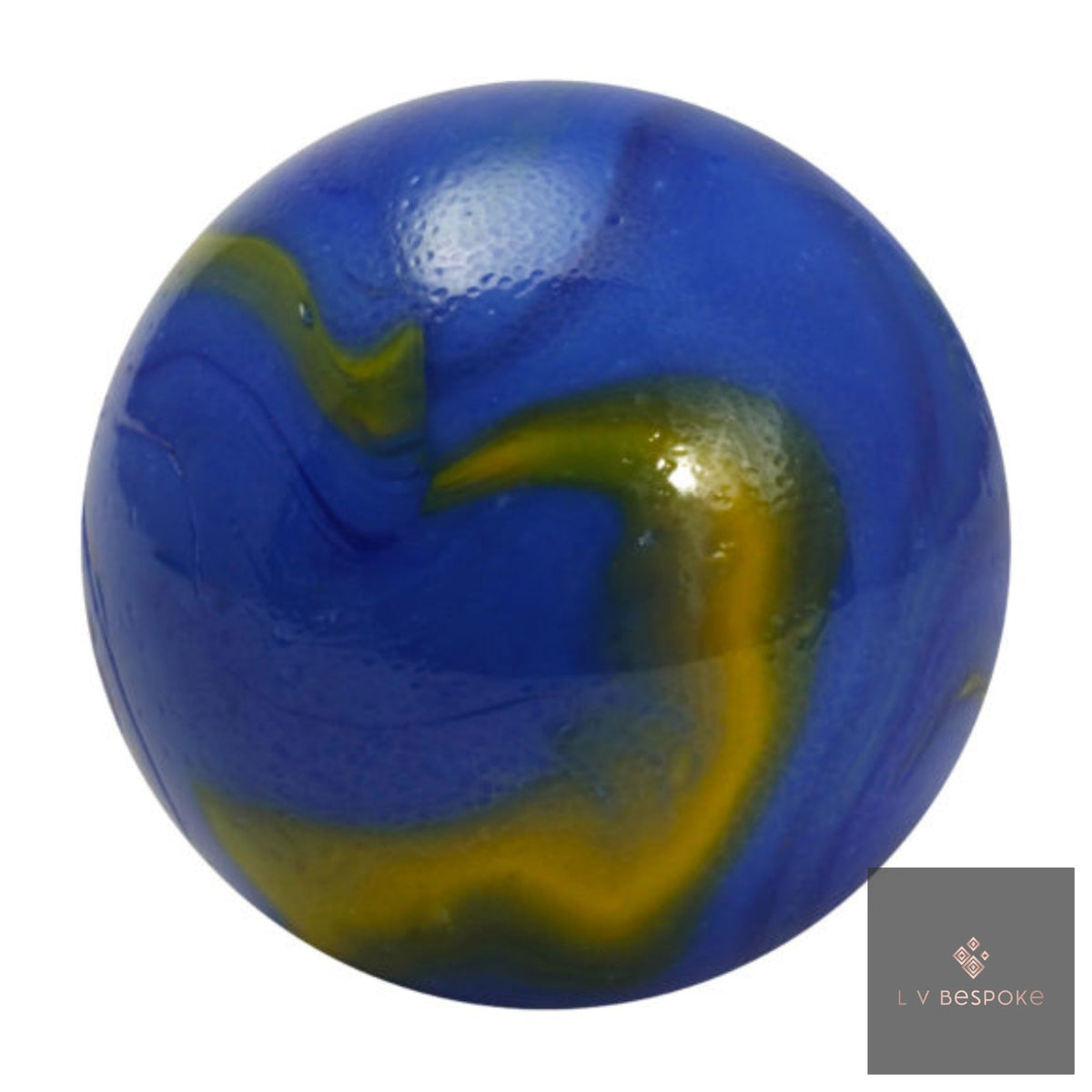 Bespoke Cluster of 5 Colourful Marbles | Splayable Garden Stake