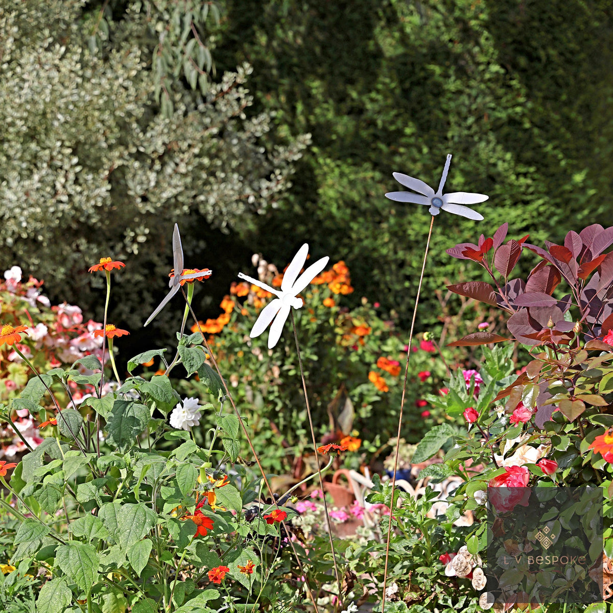 Swaying Birds / Insects Decorative Garden Stakes