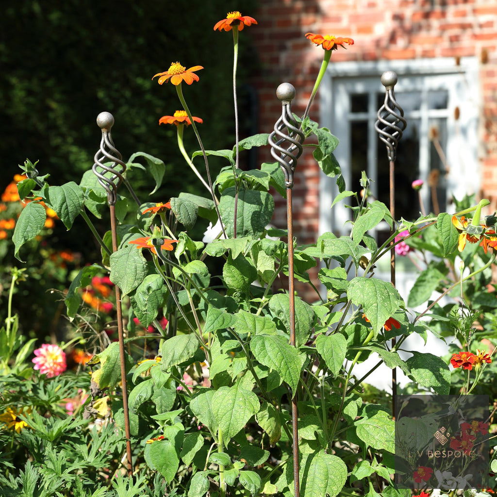 Bespoke Individual Plant Support Stakes | 28 Designs | Norfolk-Made
