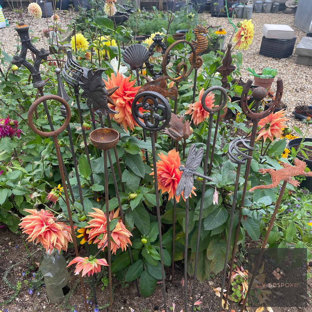 Bespoke Individual Plant Support Stakes | 28 Designs | Norfolk-Made