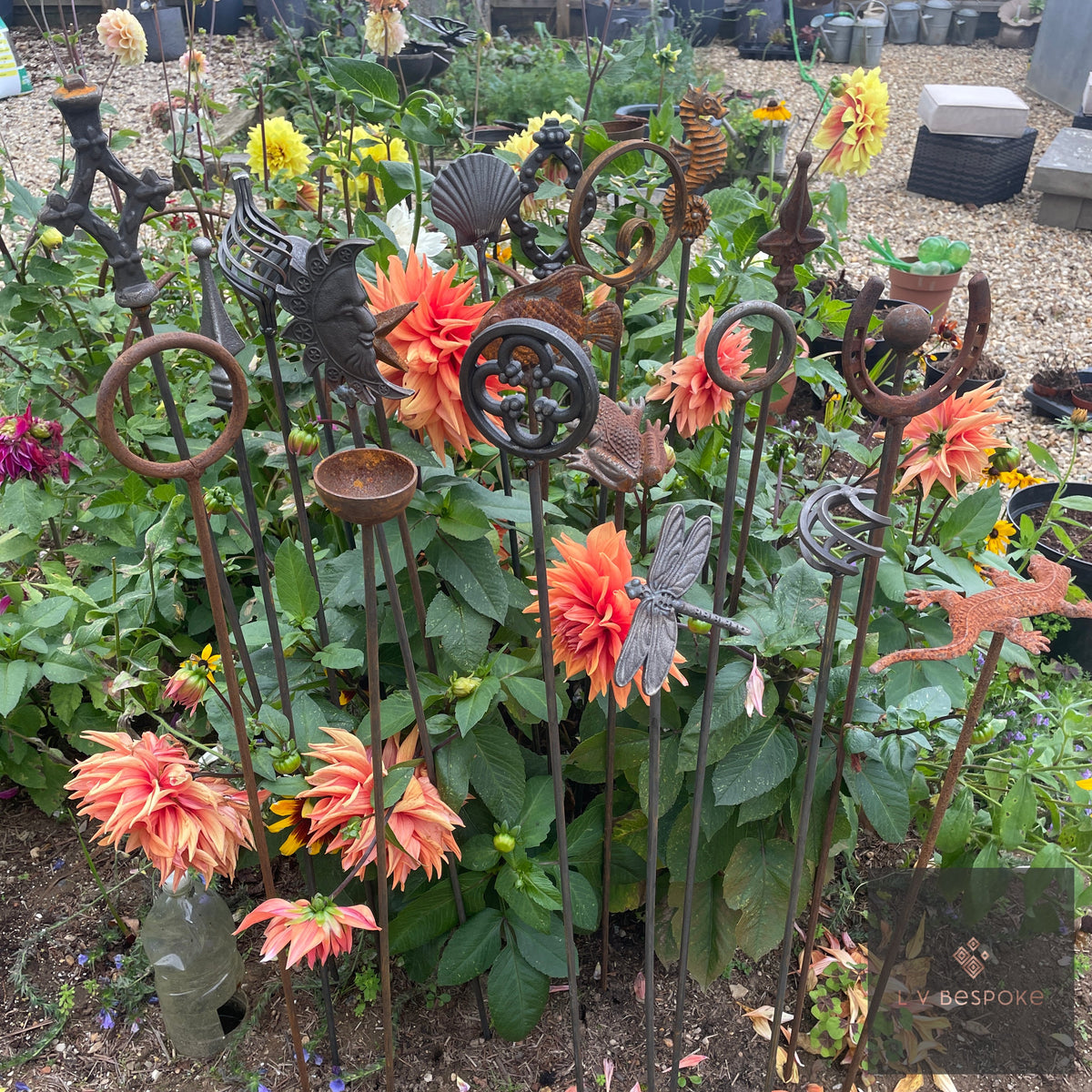 Bespoke Individual Plant Support Stakes | 28 Designs | Norfolk-Made