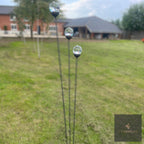Cluster of 3 Glass Garden Feature