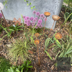 Bespoke Cluster of 5 Cups or Balls | Norfolk Steel Garden Feature