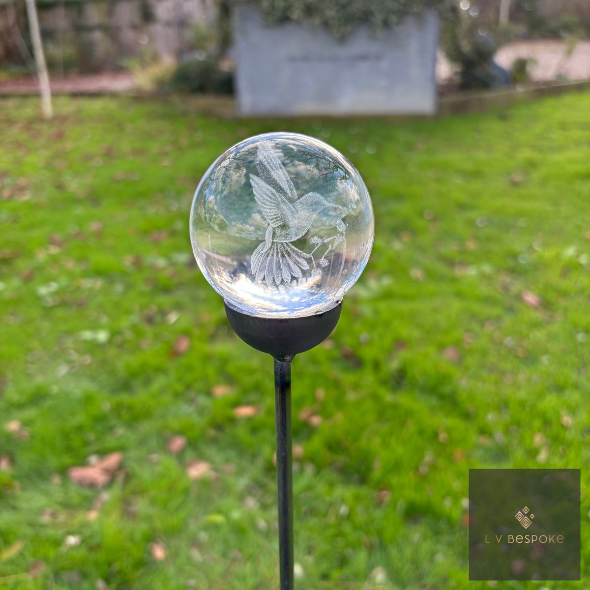 3D Orb Decorative Garden Stake