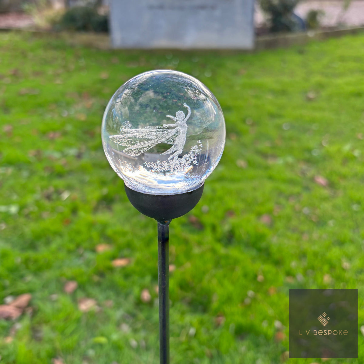 3D Orb Decorative Garden Stake