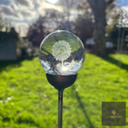 3D Orb Decorative Garden Stake