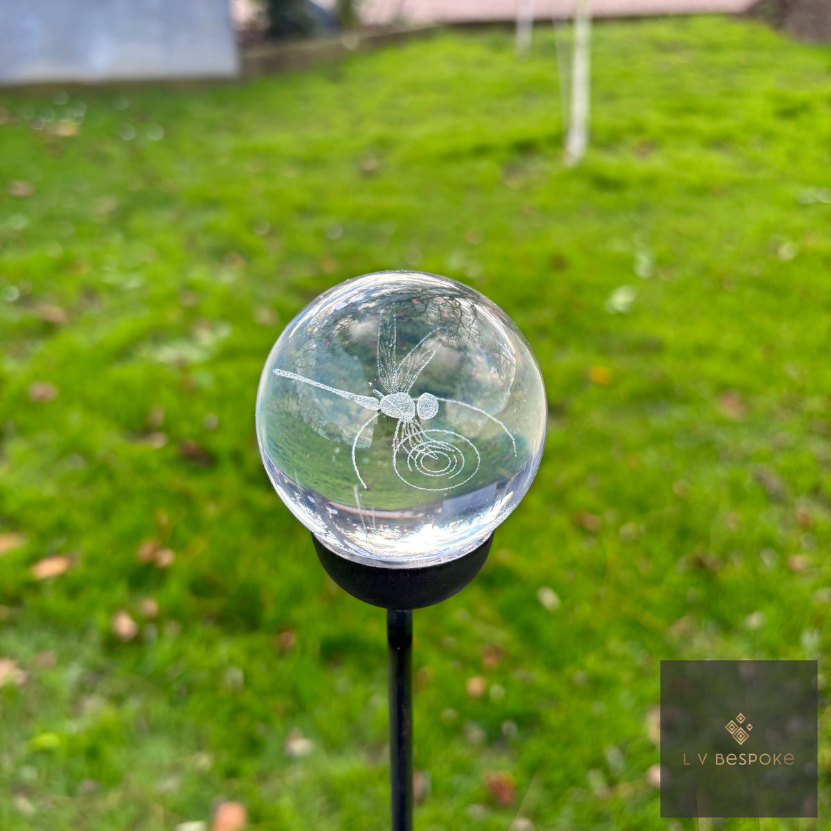 3D Orb Decorative Garden Stake