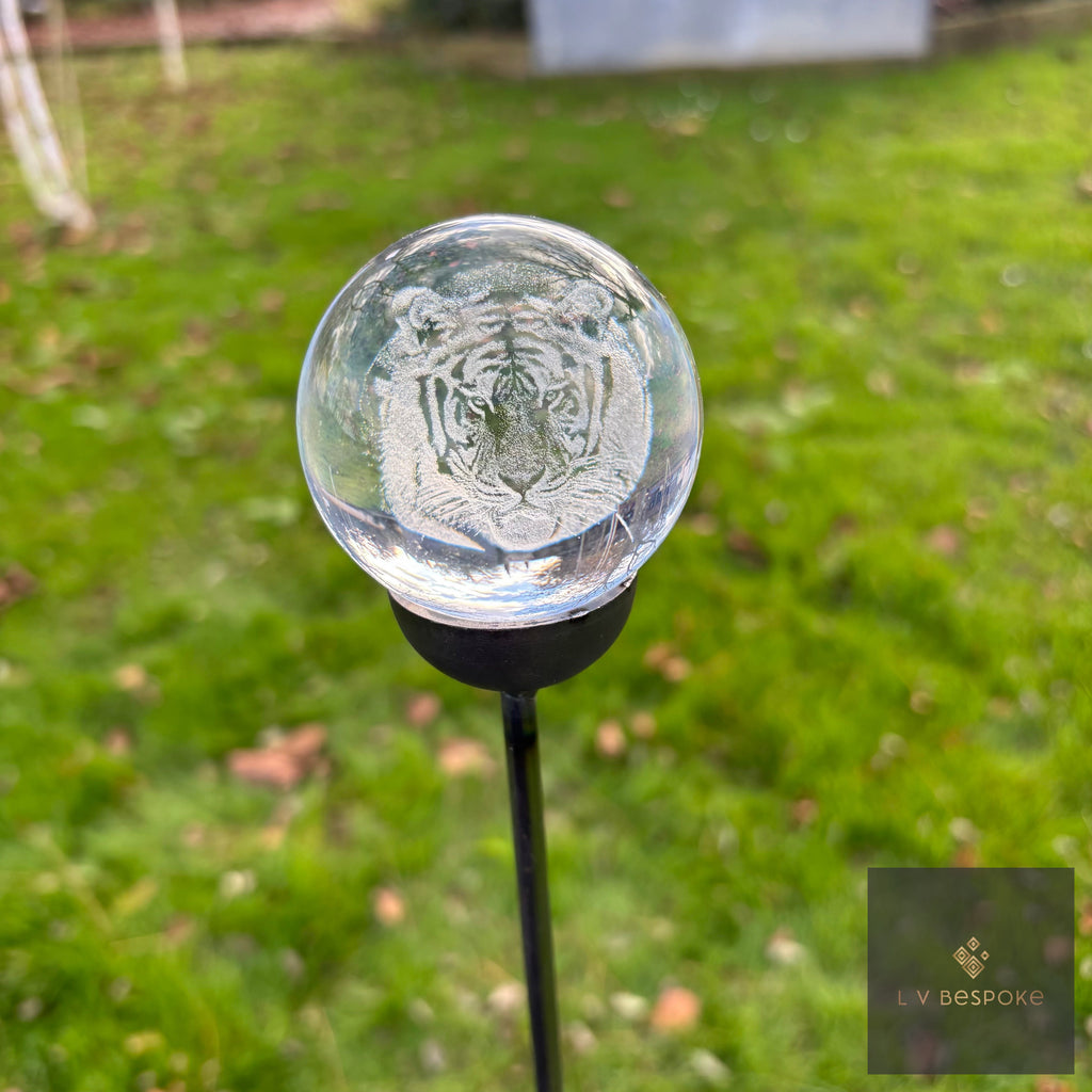 3D Orb Decorative Garden Stake